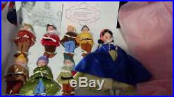 Madame Alexander Snow White and the Seven Dwarfs Dolls Set (2002, NIB) NO LID