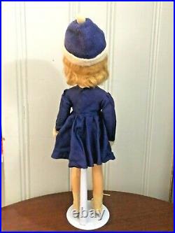 Madame Alexander Sonja Henie 22 Composition Doll 1930-40s with3 Outfits Stand Box