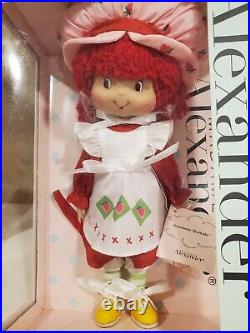 Madame Alexander Strawberry Shortcake Porcelain Dolls Lot Of 2 2006 In Box