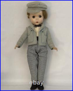 Madame Alexander Stuffy 14 Boy Doll (little Men Series) With Sleepy Eyes