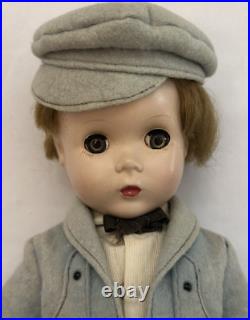 Madame Alexander Stuffy 14 Boy Doll (little Men Series) With Sleepy Eyes