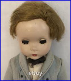 Madame Alexander Stuffy 14 Boy Doll (little Men Series) With Sleepy Eyes