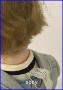 Madame Alexander Stuffy 14 Boy Doll (little Men Series) With Sleepy Eyes