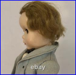 Madame Alexander Stuffy 14 Boy Doll (little Men Series) With Sleepy Eyes
