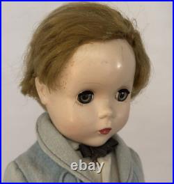 Madame Alexander Stuffy 14 Boy Doll (little Men Series) With Sleepy Eyes