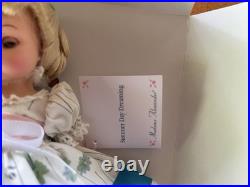 Madame Alexander Summer Day Dreaming 8 Doll with Box & White Plush Dog