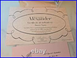 Madame Alexander Sweet Love #51030-8Doll-2009 MADC Convention Exclusive NRFB