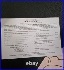 Madame Alexander THE DOLLMAKERS DOLL 2013 MADCC Louisville #66445 LE OF 222