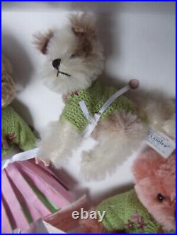 Madame Alexander THE FOUR OF US Doll #37215 with Animal Friends Bear Cat Dog MIB