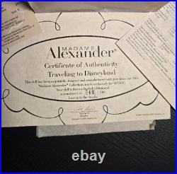Madame Alexander TRAVELING TO DISNEYLAND 2005 MADCC #41080 LE OF 310