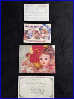 Madame Alexander Tea Rose Cocktail Ensemble Doll LE 1367/2500 COA 21