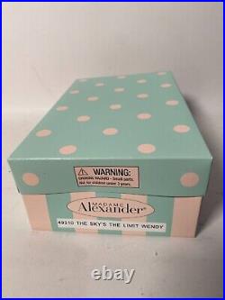 Madame Alexander The Sky's The Limit Wendy 49310 8 COA with Box, Tags, CD