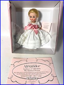 Madame Alexander The Summer Season 33892 COA with Box, Tags, Accessories