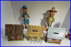 Madame Alexander Three Little Pigs Doll Set 2003 Straw Stick Brick Fairy Tale