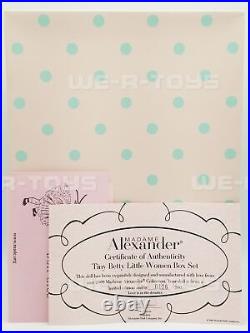 Madame Alexander Tiny Betty Little Women Box Set Dolls No. 49855 NEW