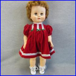 Madame Alexander Toddler Kathleen Doll 22' Rooted Hair Flirty Eyes Redressed MCM
