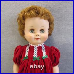 Madame Alexander Toddler Kathleen Doll 22' Rooted Hair Flirty Eyes Redressed MCM