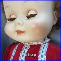 Madame Alexander Toddler Kathleen Doll 22' Rooted Hair Flirty Eyes Redressed MCM