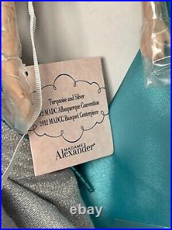 Madame Alexander Turquoise and Silver 65705 10 Dolls With Box, Accessories, COA