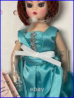 Madame Alexander Turquoise and Silver 65705 10 Dolls With Box, Accessories, COA