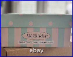 Madame Alexander Twelve Days Of Christmas Doll WithTree And Ornaments 35555
