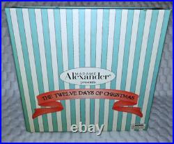 Madame Alexander Twelve Days of Christmas 12 Doll Collection 2003-w Display Case