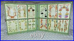 Madame Alexander Twelve Days of Christmas 12 Doll Collection 2003-w Display Case