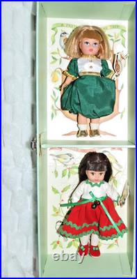Madame Alexander Twelve Days of Christmas 12 Doll Collection 2003-w Display Case
