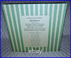 Madame Alexander Twelve Days of Christmas 12 Doll Collection 2003-w Display Case