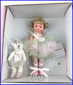 Madame Alexander Twinkle Toes 8 Ballerina Doll and Bear 36905 Original Box