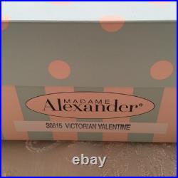 Madame Alexander Victorian Valentine 30615 8 Doll With Box, Accessories & Tags