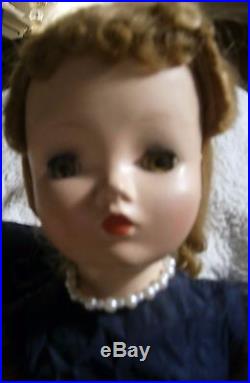 Madame Alexander Vintage 22 Cissy Doll 1957 Very good