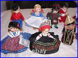 Madame Alexander Vintage 8 inch dolls