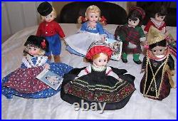 Madame Alexander Vintage 8 inch dolls