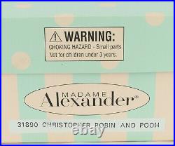 Madame Alexander Vintage Christopher Robin and Pooh Doll Set 31890