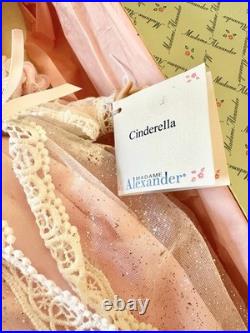 Madame Alexander Vintage Cinderella Margaret Doll 2000 Story Land MIB NRFB Tag