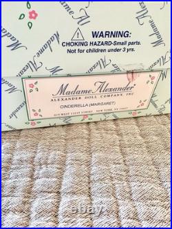 Madame Alexander Vintage Cinderella Margaret Doll 2000 Story Land MIB NRFB Tag