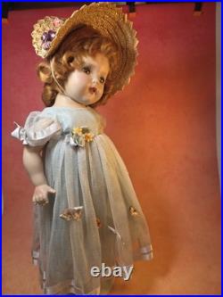 Madame Alexander Vintage Princess Elizabeth Doll 20 Composition Collectible