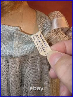 Madame Alexander Vintage Princess Elizabeth Doll 20 Composition Collectible