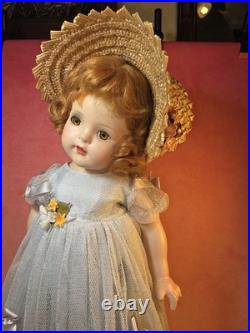 Madame Alexander Vintage Princess Elizabeth Doll 20 Composition Collectible