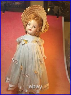 Madame Alexander Vintage Princess Elizabeth Doll 20 Composition Collectible