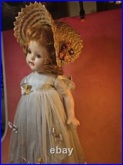 Madame Alexander Vintage Princess Elizabeth Doll 20 Composition Collectible