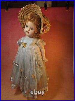 Madame Alexander Vintage Princess Elizabeth Doll 20 Composition Collectible