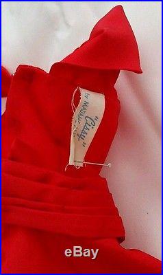Madame Alexander Vintage Red Gown and Hoop Slip for Cissy Plus Extras EVC