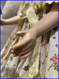 Madame Alexander Vintage Scarlett O'Hara Doll. All Original Clothes. C. 30-40's