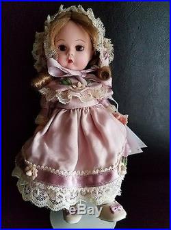 Madame Alexander Vintage Violet Silk Victorian 8 Inch Doll