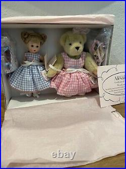 Madame Alexander WENDY AND MUFFY DOLL AND BEAR SET 33635 NIB #1152 of 1500