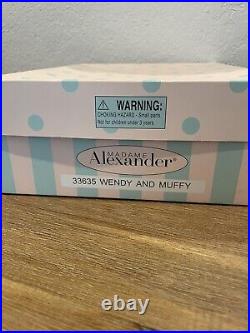 Madame Alexander WENDY AND MUFFY DOLL AND BEAR SET 33635 NIB #1152 of 1500