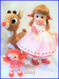 Madame Alexander WENDY LOVES RUDOLPH THE RED-NOSED REINDEER 8 Doll Very Rare