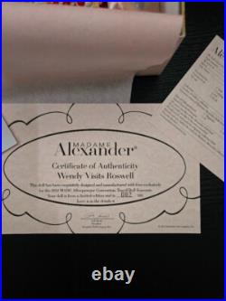 Madame Alexander WENDY VISITS ROSWELL 2012 MADCC Albuquerque #65635 LE OF 160